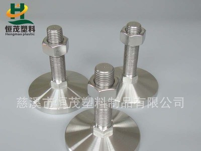 供应不锈钢调节脚螺栓 活动螺丝地脚 底100重型支撑脚图5