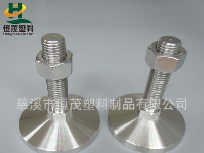 供应不锈钢调节脚螺栓 活动螺丝地脚 底100重型支撑脚图2