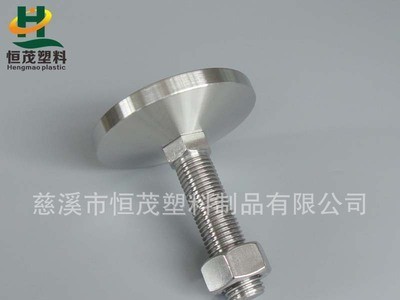 供应不锈钢调节脚螺栓 活动螺丝地脚 底100重型支撑脚图3