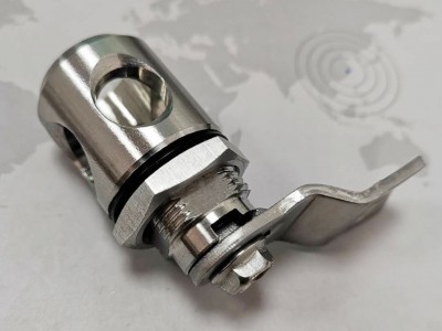 宝泰锁具 MS763不锈钢机箱转舌锁 不锈钢带挂转舌锁图5