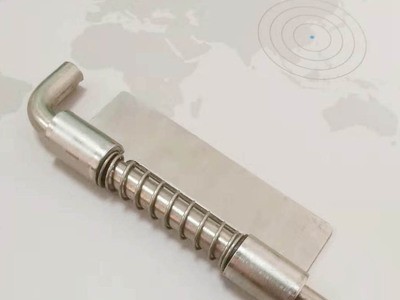 五金CL225-1不锈钢工业弹簧合页304插销铰链机械箱门转动180图1