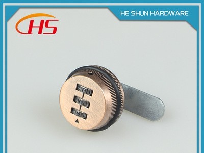 厂家供应信箱密码锁机械三位密码拨盘锁抽屉密码转舌锁多款式批发价格面议图3