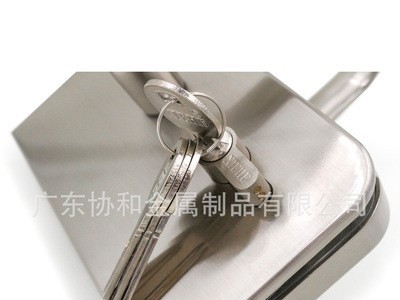 协和五金厂家批发办公室门中央锁玻璃门锁推拉门锁执手锁双开双门图3