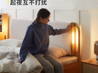 1.8米皮艺软包床现代简约橡木储物双人床图2