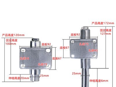 新款立万脚轮厂家静音减震轮子工业脚轮刹车手推车单轴万向轮批发图2
