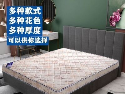 1.8米双人床垫酒店家用偏硬乳胶床垫可折叠床垫定制椰棕床垫厂家图3