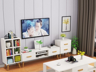 电视柜现代简约茶几组合套装小户型客厅主卧室简易电视机柜北欧式图4