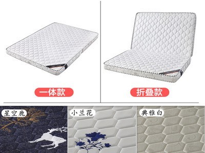 床垫加厚偏硬宿舍椰棕垫子折叠3e家用棕榈床垫酒店公寓出租房图2