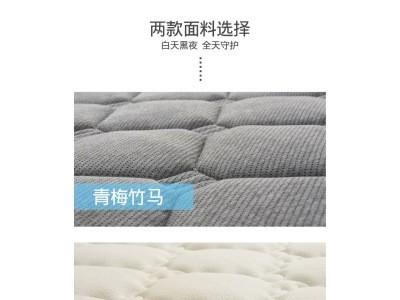 2020新款4D竹炭3E椰棕1.8米家用床垫 1.5米双人天然环保棕垫床垫图3
