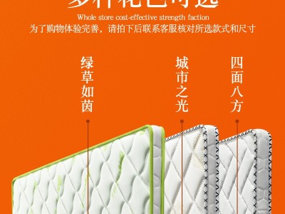 厂家直销天然棕垫椰棕床垫1.2米 榻榻米床垫棕垫无胶椰棕乳胶床垫图4