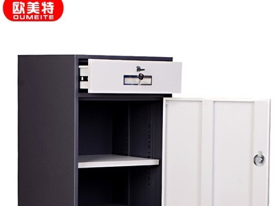 欧美特矮柜办公室钢制简易桌下小柜子活动柜文件资料柜工厂直销图3