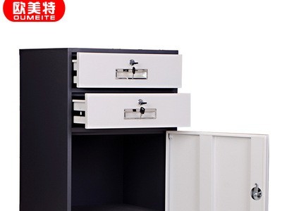 欧美特矮柜办公室钢制简易桌下小柜子活动柜文件资料柜工厂直销图4