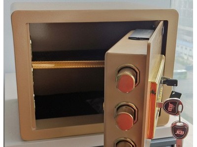 冠威保险柜家用小型30CM电子密码办公全钢防盗入墙迷你保险箱新款图3