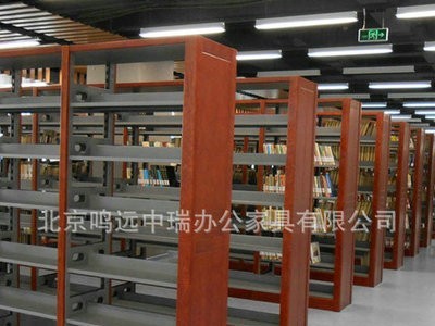 厂家批发 板式书架 简约书架 钢制文件架书架 价格合理图2