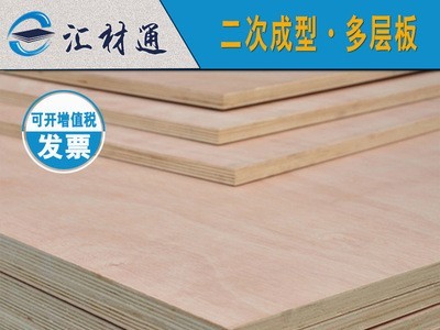 现货供应二次成型多层板18MM胶合板材杨木9厘板木箱包装板图2