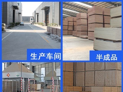 现货供应杨桉双面多层实木免漆板生态板18mm环保E1板材批发花色多图4
