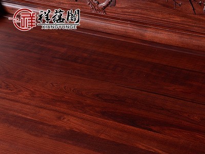 祥蕴阁红木家具红酸枝花鸟罗汉床奥氏黄檀客厅中式卧榻客厅两件套图4