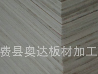 奥达板材厂供应12mm多层板防火板包装阻燃 装修打底 阻燃胶合板图3