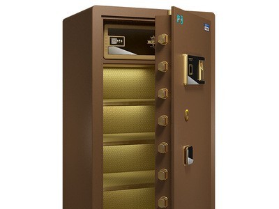 保险柜 家用指纹密码钢制入墙保险箱 文件档案资料柜保密柜图4