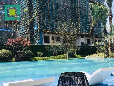 玻璃钢躺椅酒店户外泳池泡水胶衣坐凳个性造型海边沙滩休息区座椅图2