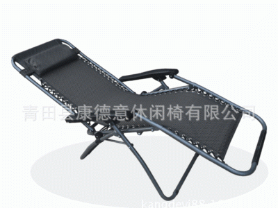 特斯林网布沙滩椅.折叠椅.午休椅.休闲椅.图2