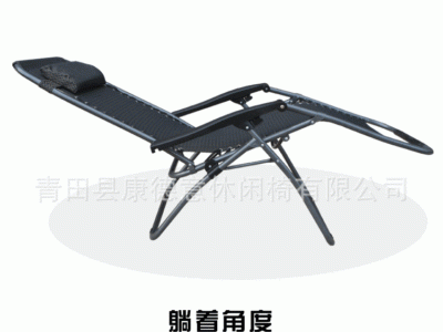 特斯林网布沙滩椅.折叠椅.午休椅.休闲椅.图5