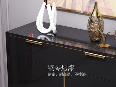后现代鞋柜港式轻奢入户鞋柜图3
