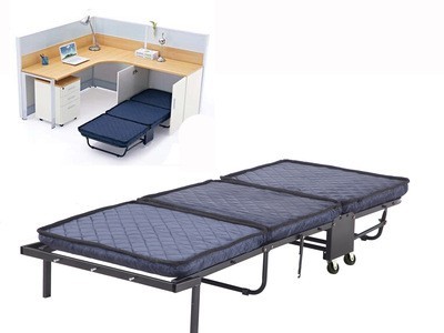 三折折叠床 办公室家具午睡专用床入柜可折叠单人午休床全国批发图2