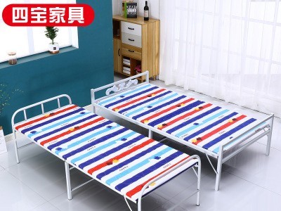 简易折叠床午休床户外折叠单人床便捷式陪护床办公室午休折叠床图1