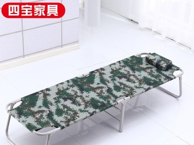 简易折叠床午休床户外折叠单人床便捷式陪护床办公室午休折叠床图4