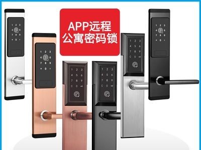 远程APP公寓密码锁手机蓝牙智能锁出租房民宿锁家用防盗门刷卡锁