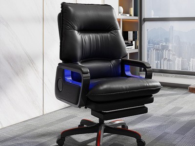 电脑椅家用舒适久坐午休椅可躺按摩办公椅老板椅升降转椅靠背椅子