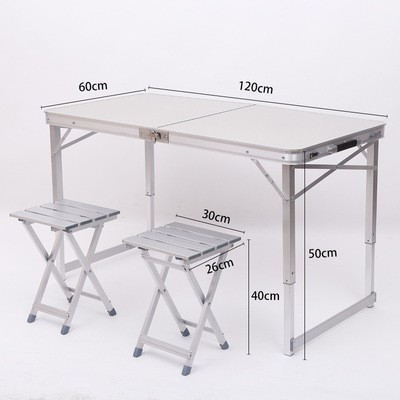 地摊桌椅家用折叠桌可折叠便携长条桌简易户外摆地摊折叠餐桌