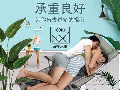 户外折叠躺椅便携式办公室午休午睡医院陪护床多功能可拆卸沙滩椅图3
