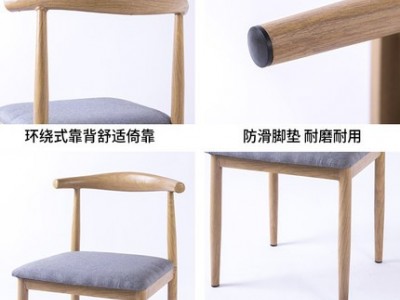 北欧餐桌餐椅现代简约家用网红椅子图2