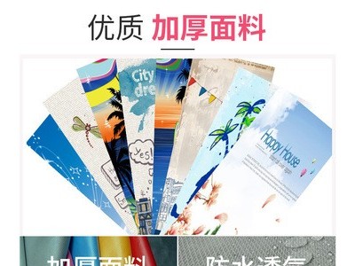 海乐简易布衣柜大号时尚卡通储物房子家用可折叠衣柜实力厂家图5