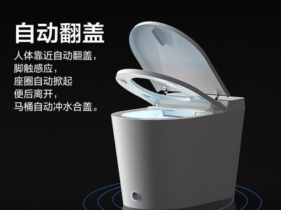 智能马桶小户型家用无水箱一体式全自动翻盖遥控恒温即热座坐便器图4