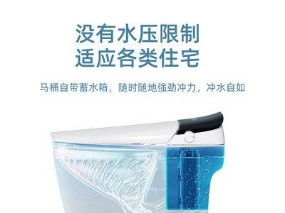 智能马桶批发后排家用全自动一体式多功能无水压限制小户型坐便器图2