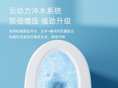 智能马桶批发后排家用全自动一体式多功能无水压限制小户型坐便器图3