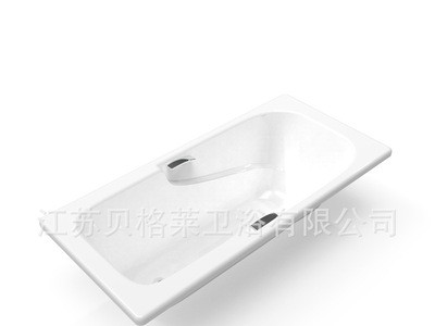 浴缸家用小户型嵌入式简易成人陶瓷铸铁搪瓷浴缸单人家用小型浴缸图4