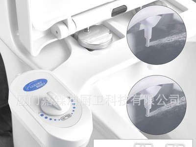 跨境洁身器 简易洗屁股冲洗妇洗器 坐便器盖板不插电智能马桶盖图3