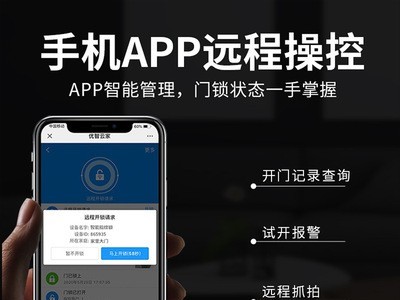 产家批发家用防盗门全自动智能锁入户大门指纹锁电子猫眼监控代发图4