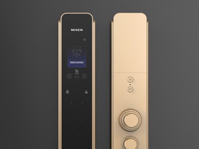 厂家直供简约现代家用防盗门智能锁全自动人脸识别锁智能指纹锁图3