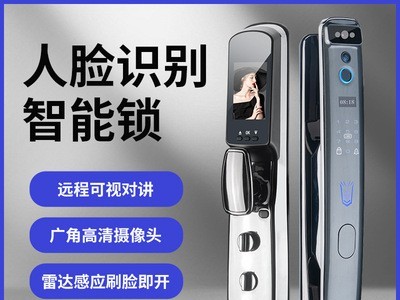 人脸识别智能锁防盗门锁指纹锁密码锁刷卡锁可视猫眼电子锁家用图2