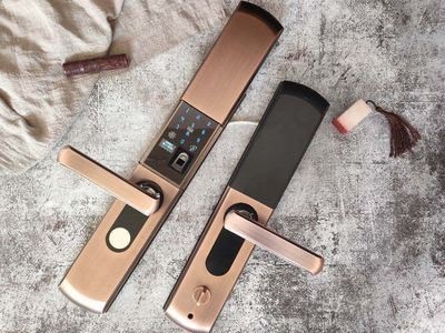 指纹锁智能锁磁卡防盗门密码锁防盗锁电子密码锁家用远程厂家直销图2