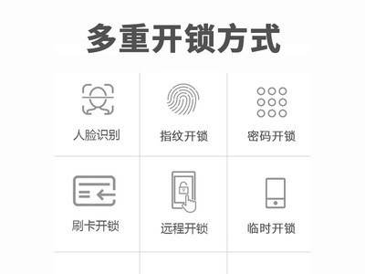 3D人脸识别指纹锁 智能猫眼全自动电子智能门锁 家用防盗门智能锁图4