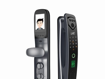 3D人脸识别指纹锁 智能猫眼全自动电子智能门锁 家用防盗门智能锁图5