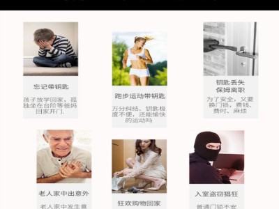 宏狮智能锁指纹锁APP开锁密码锁智能锁一握开指纹锁图2