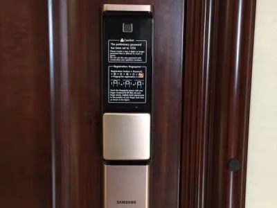 三星指纹锁719/717全自动防盗门智能锁远程开门家用电子密码锁图3