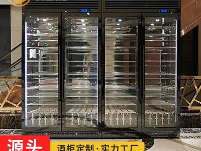 厂家直供不锈钢酒柜恒温恒湿葡萄酒柜 现货批发地下酒窖嵌入式图2